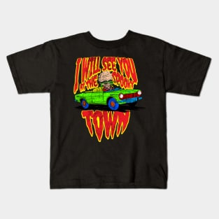 i will see you at the spooky town Kids T-Shirt